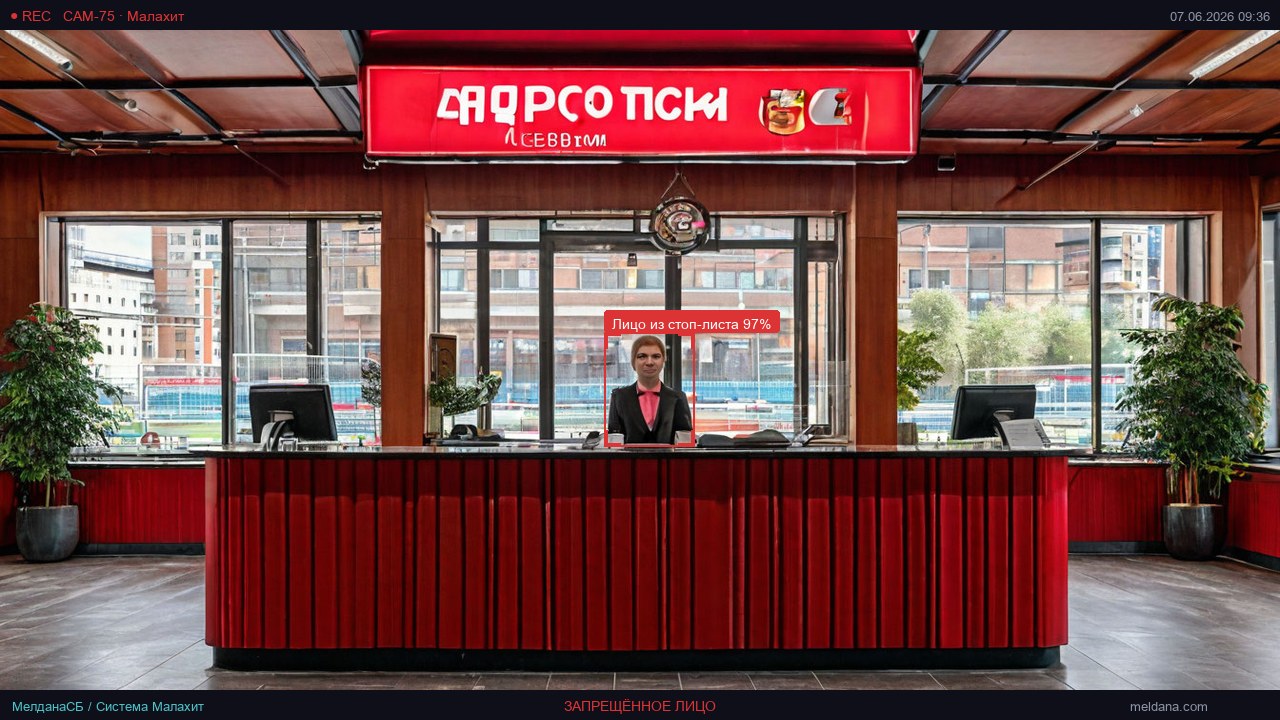 Детекция запрещённых лиц на стадионе в Лангепас — от 4 200 ₽/стадион/мес