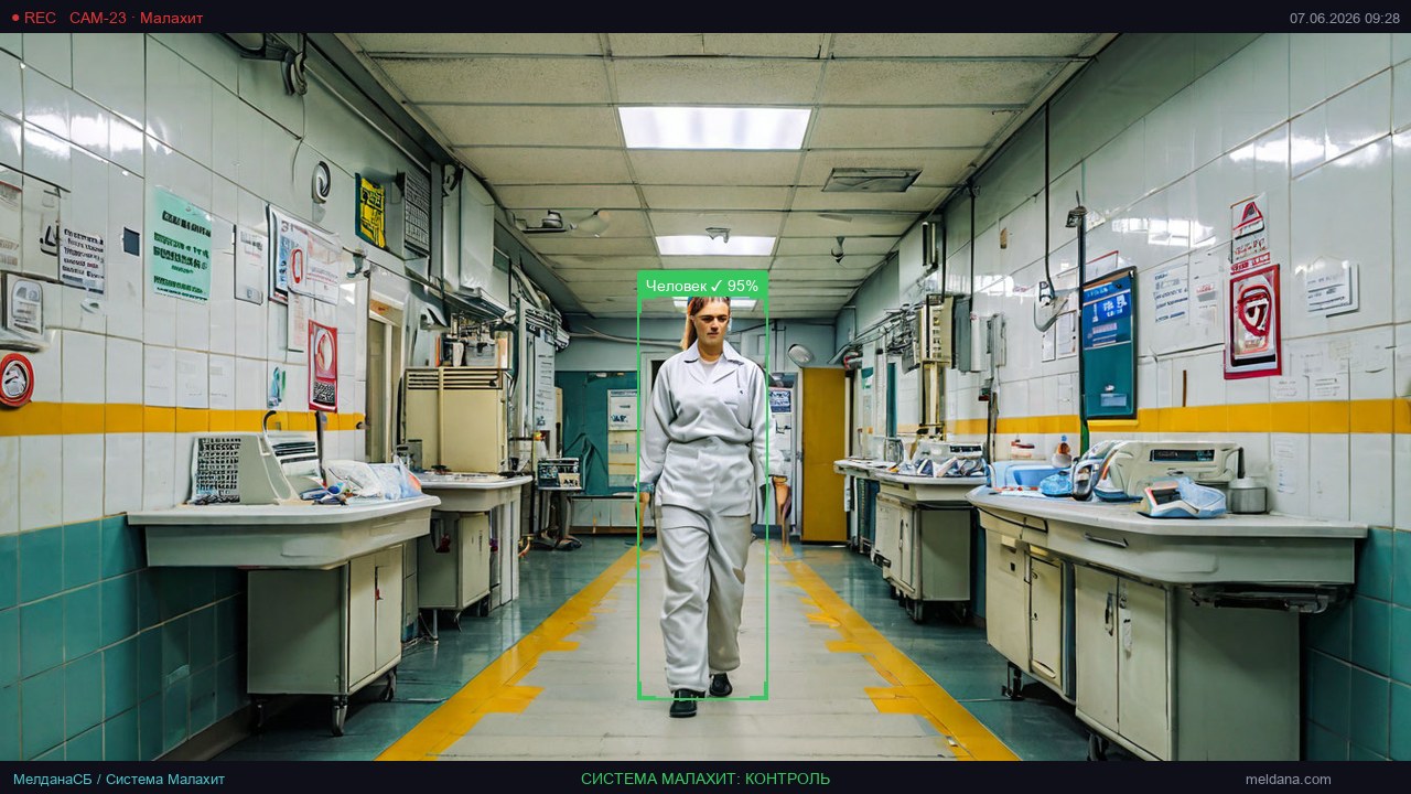 Детекция присутствия персонала у постели пациента в реанимации