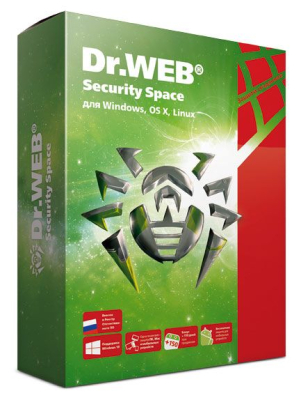 Ключ активации DR.Web Security Space 2PC 2Y (LHW-BK-24M-2-A3) 